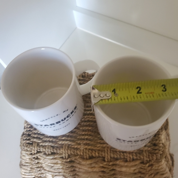 Starbucks Seattle coffee mugs, set of 2, 14 Oz each - Picture 6 of 6